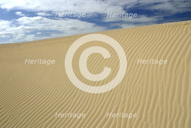 Sand Dunes, Corralejo, Fuerteventura, Canary Islands.