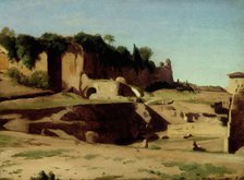 The Imperial Palace on the Palatine, Rome, 1834. Creator: Paul Flandrin.