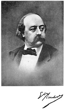 Gustave Flaubert, French novelist, 19th century. Artist: Unknown