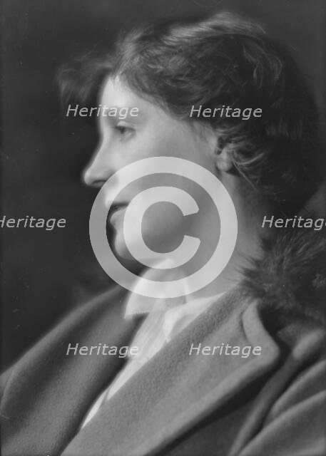 Collinge, Patricia, Miss, portrait photograph, ca. 1915. Creator: Arnold Genthe.