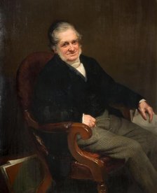 Portrait of Samuel Lines (1778-1863), 1863. Creator: William Thomas Roden.