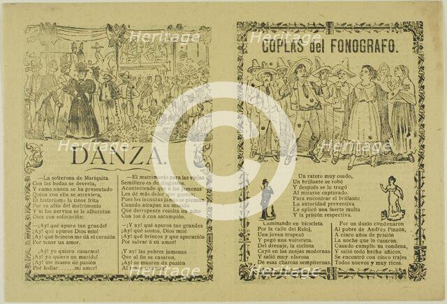 Dance, n.d. Creator: José Guadalupe Posada.