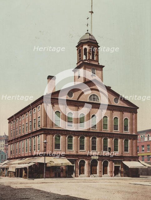 Faneuil Hall, Boston, c1900. Creator: Unknown.