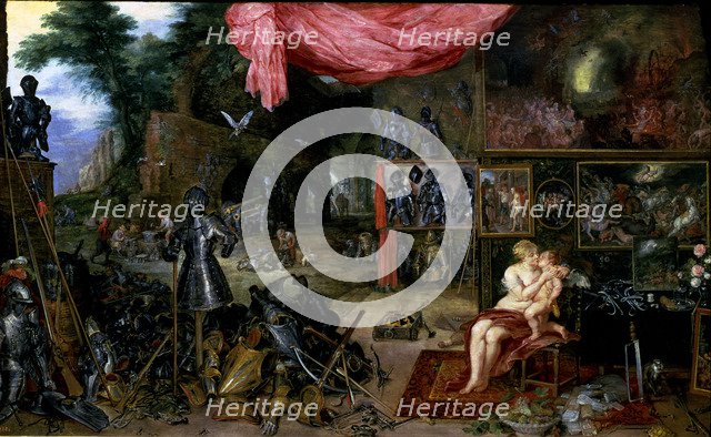  'The sense of touch', 1617-1618, by Jan Brueghel.