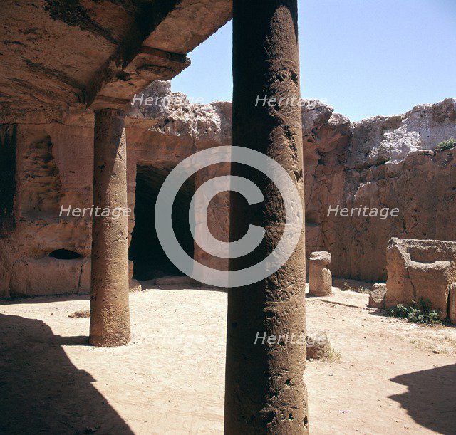 Tomb of the Kings on Cyprus, 3rd century BC. Artist: Unknown