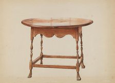 Table, Round Top, c. 1936. Creator: Henry Moore.