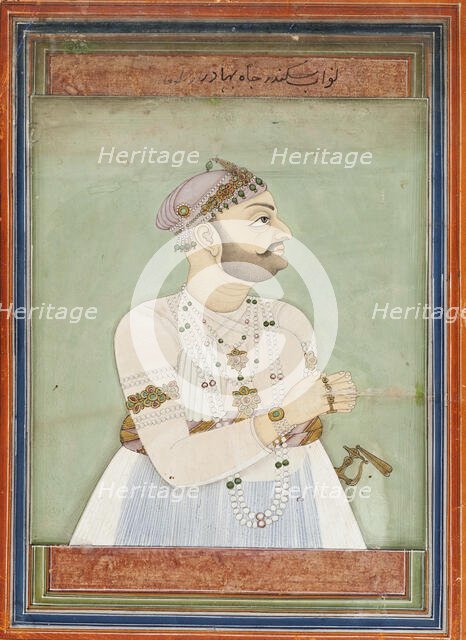 Munir al-Mulk (Aristu Jah), Prime Minister of Hyderabad, between c1810 and c1820. Creator: Unknown.