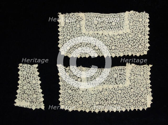 Cuffs, probably Flemish, first quarter 19th century. Creator: Unknown.