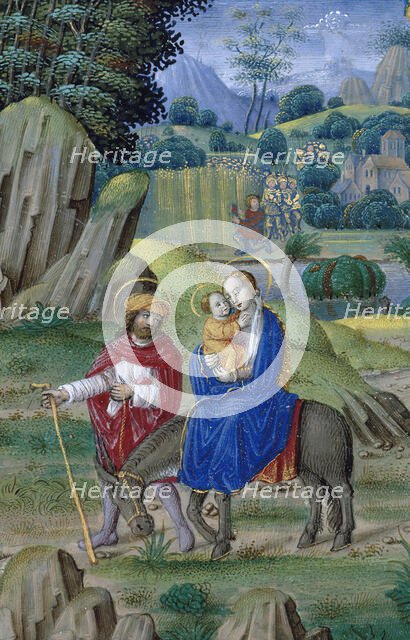 The Flight into Egypt, c1520.  Creator: Jean Pichore.