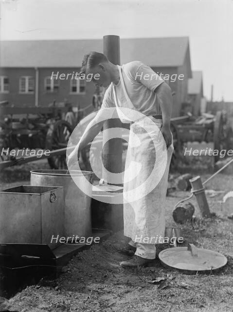 Camp, 1917 or 1918. Creator: Harris & Ewing.