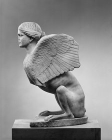 Sphinx (Roman copy from a Greek Original), 440-430 BC.