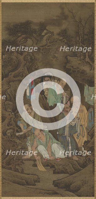 Luohan Laundering, 1178. Creator: Lin Tinggui.