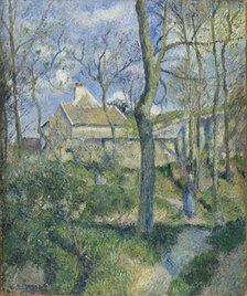 The Path to Les Pouilleux, Pontoise, 1881. Artist: Pissarro, Camille (1830-1903)
