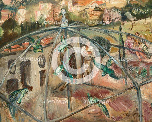 La volière, 1928. Creator: Friesz, Achille-Emile-Othon (1879-1949).