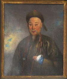 Portrait of Lin Zexu (1785-1850). Creator: Lam Qua (1801-1860).