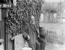 Portrait of the proprieter Charles Cox, Parsons Pleasure, Oxford, Oxfordshire, 1913. Artist: Henry Taunt