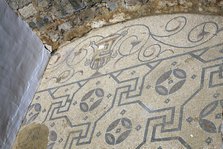 A mosaic in the ruins of Milreu, Portugal, 2009. Artist: Samuel Magal