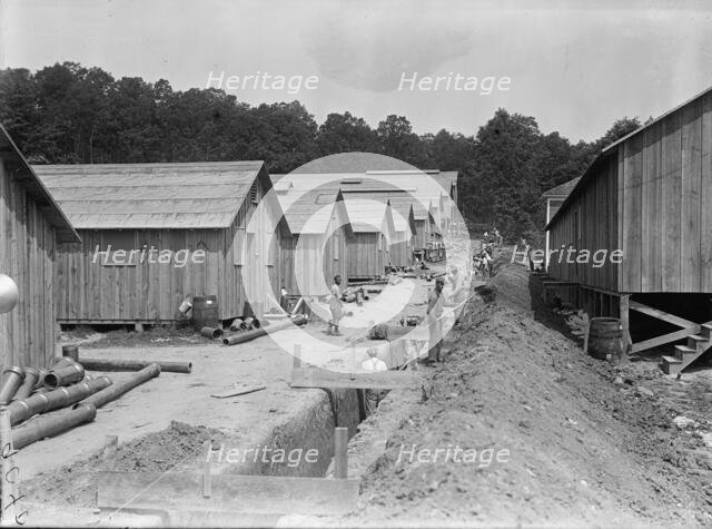 Camp, 1917 or 1918. Creator: Harris & Ewing.