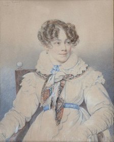 Portrait of Countess Sophie of Ségur (1799-1874), née Rostopchina, 1823.