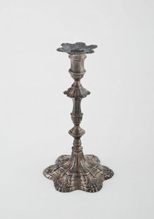 Candlestick, London, 1762/63. Creator: Ebenezer Coker.