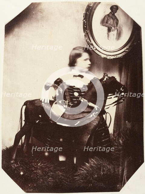 An "Enfant terrible" (No One Can Do the Impossible), 1854-56. Creator: Louis-Pierre-Théophile Dubois de Nehaut.