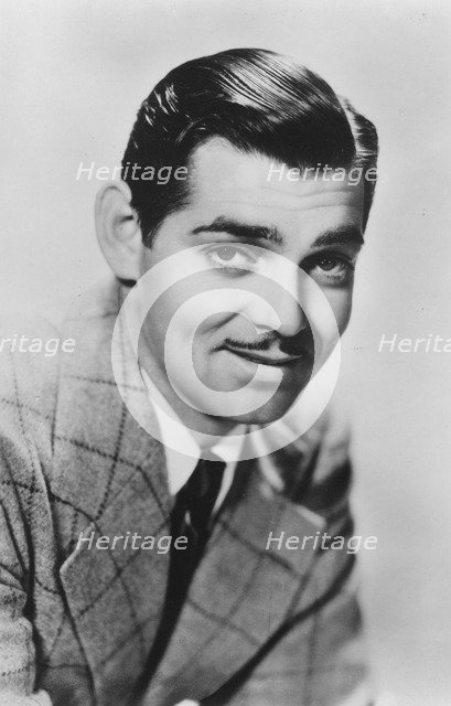 Clark Gable (1901-1960), American actor, c1930s. Artist: Unknown