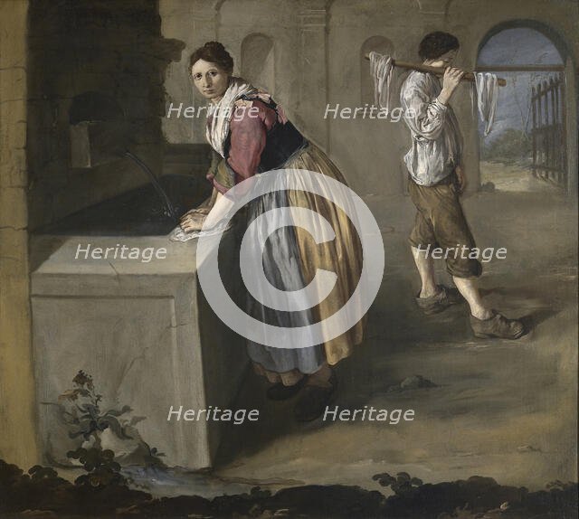Lavandaia (Laundress), c. 1725. Creator: Ceruti, Giacomo Antonio (1698-1767).