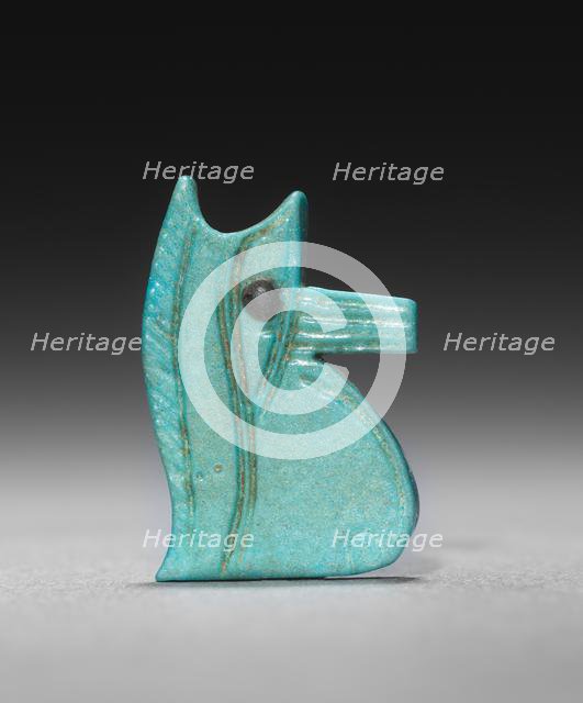 Eye of Horus Amulet, 945-715 BC. Creator: Unknown.