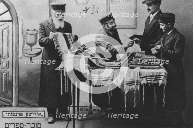 The bookseller, 1910. Artist: Unknown