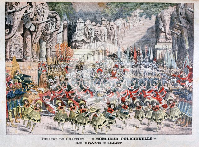 The Grand Ballet, Theatre du Chatelet, Paris, 1904. Artist: Unknown