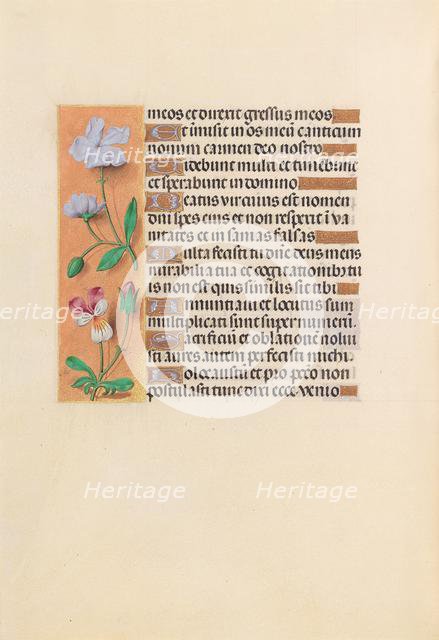 Hours of Queen Isabella the Catholic, Queen of Spain: Fol. 239v, c. 1500. Creator: Master of the First Prayerbook of Maximillian (Flemish, c. 1444-1519); Associates, and.