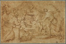 Judgment of Solomon, n.d. Creator: Pietro da Cortona.