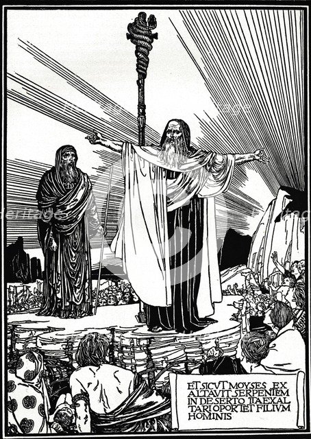 'Illustration for The Altar Book', 1892, (1897). Artist: Robert Anning Bell.