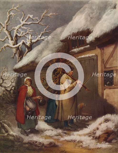 The Cottage Family, c18th century, (1916). Artist: John Raphael Smith