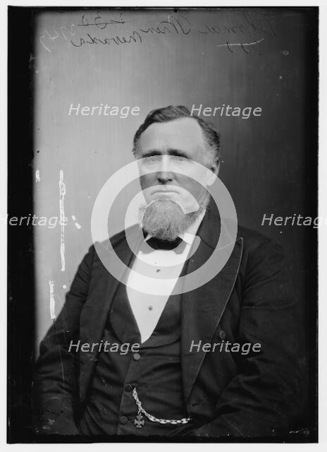 Thomas Wren of Nevada, between 1870 and 1880. Creator: Unknown.