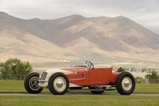 Ford Model T track roadster 1925 . Artist: Simon Clay.