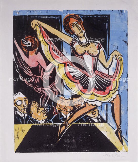 Female Dancer in the Mirror, 1923.