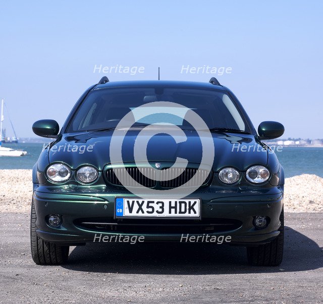 2003 Jaguar X Type Sport Estate. Artist: Unknown.
