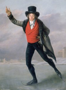 'The Skater', 1798.  Artist: Pierre Maximilien Delafontaine