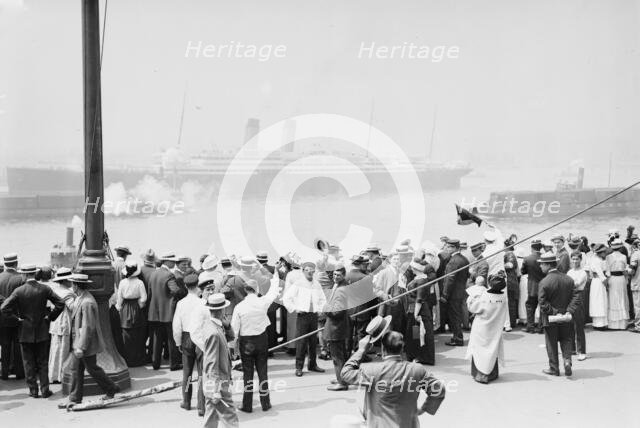 ADRIATIC sailing, between c1910 and c1915. Creator: Bain News Service.
