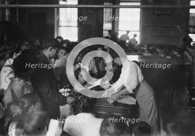 N.Y. schools opening, between c1910 and c1915. Creator: Bain News Service.