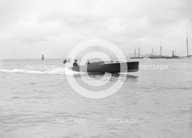 Wolseley hydroplane, 1912. Creator: Kirk & Sons of Cowes.