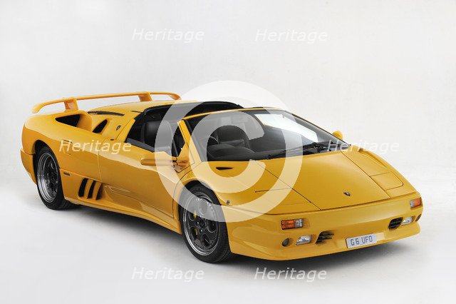 1996 Lamborghini Diablo VT Roadster Artist: Unknown.