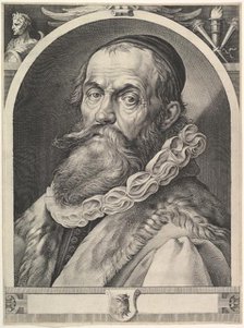 Portrait of Hendrick Goltzius, ca. 1617. Creator: Jan Muller.