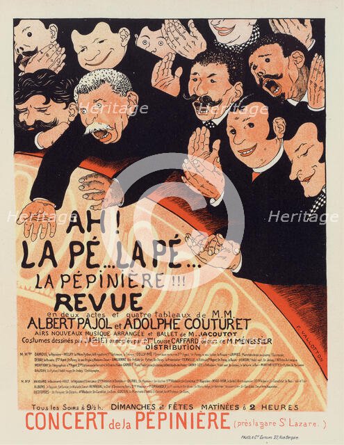 La Pepiniere Revue, ca 1896-1899. Creator: Vallotton, Felix Edouard (1865-1925).
