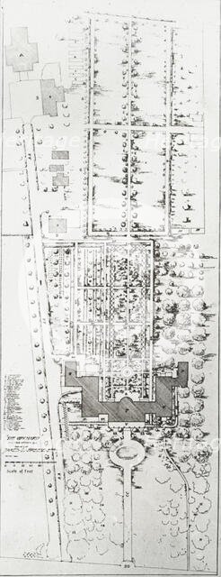"The Orchard," James Lawrence Breese house, 151 Hill Street, Southampton, New York, c1914. Creator: Frances Benjamin Johnston.