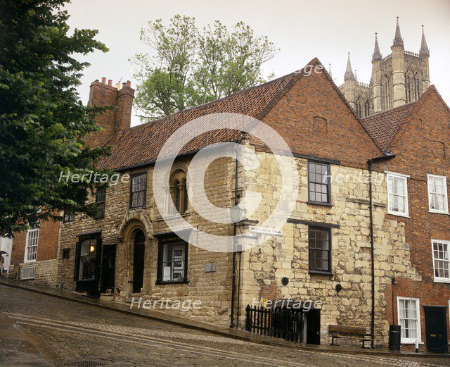Norman House, Steep Hill, Lincoln, Lincolnshire, c2000s(?). Artist: Historic England Staff Photographer.