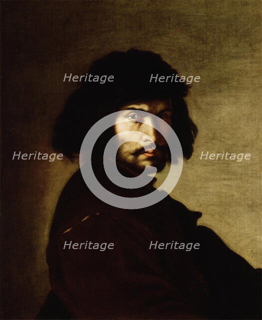 Self-Portrait, 1650s. Creator: Salvator Rosa.