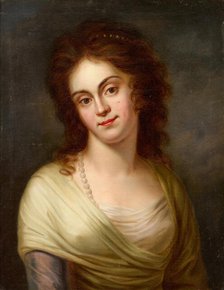 Princess Frederica of Mecklenburg-Strelitz (1778-1841), Queen of Hanover, Late 18th cent.. Creator: Tischbein, Johann Friedrich August (1750-1812).