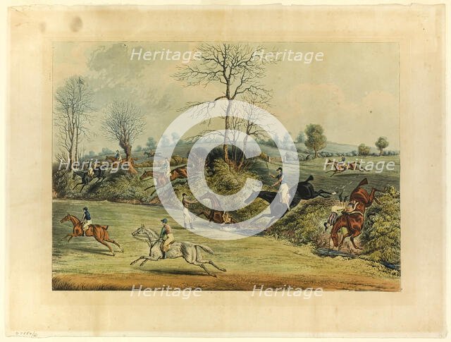 Saint Albans Grand Steeple Chase, n.d. Creator: Unknown.